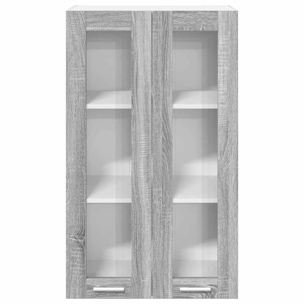 Hanging Cabinet Grey Sonoma 60 x 31 x 100 cm Engineered Wood