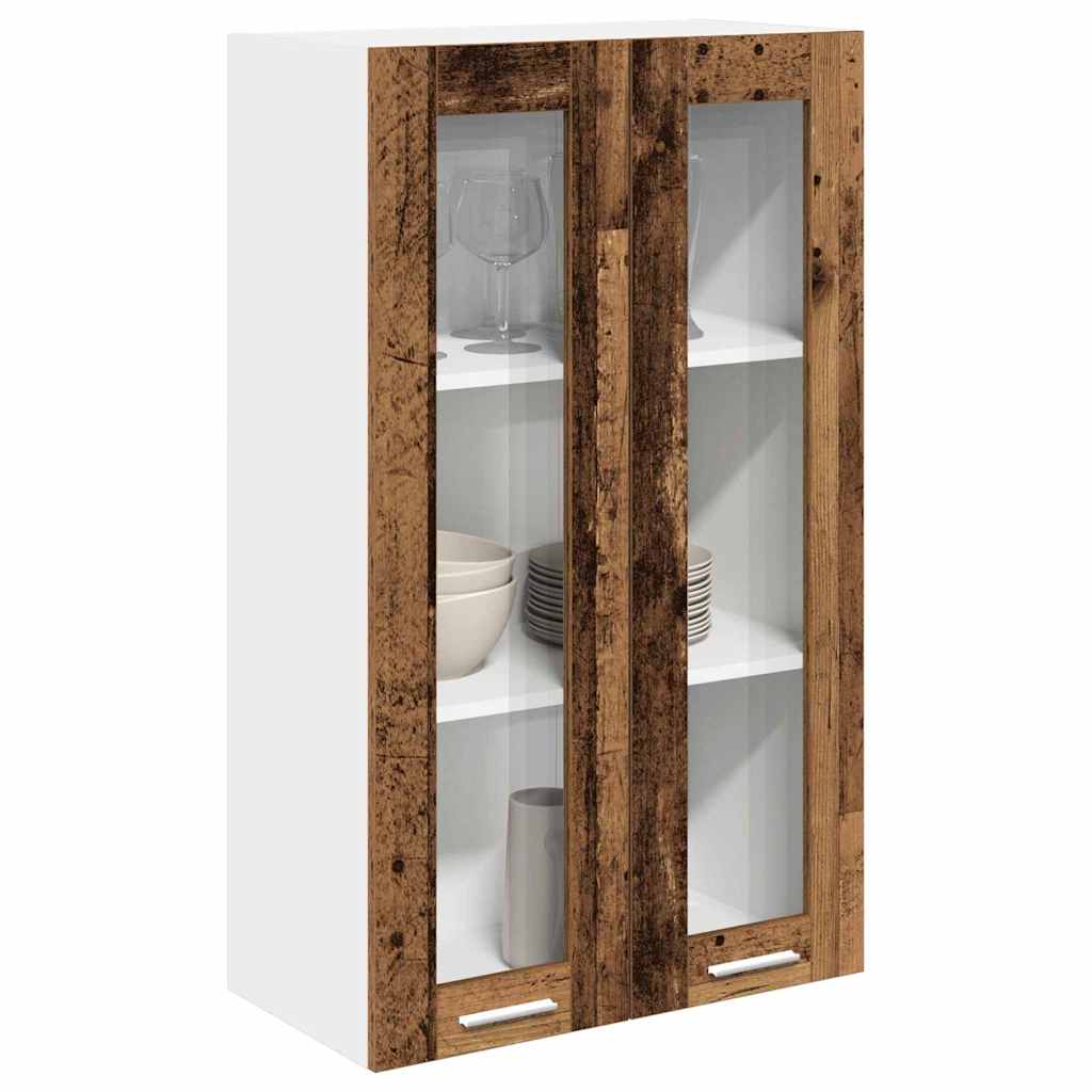 Hanging Cabinet Old Wood 60 x 31 x 100 cm Engineered Wood