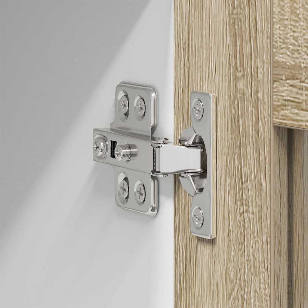 Hanging Cabinet Sonoma Oak 80 x 31 x 100 cm Engineered Wood