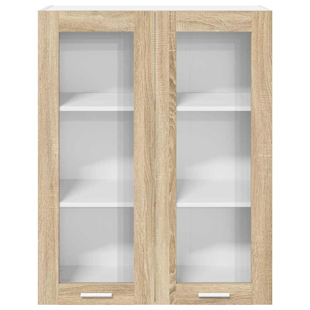 Hanging Cabinet Sonoma Oak 80 x 31 x 100 cm Engineered Wood
