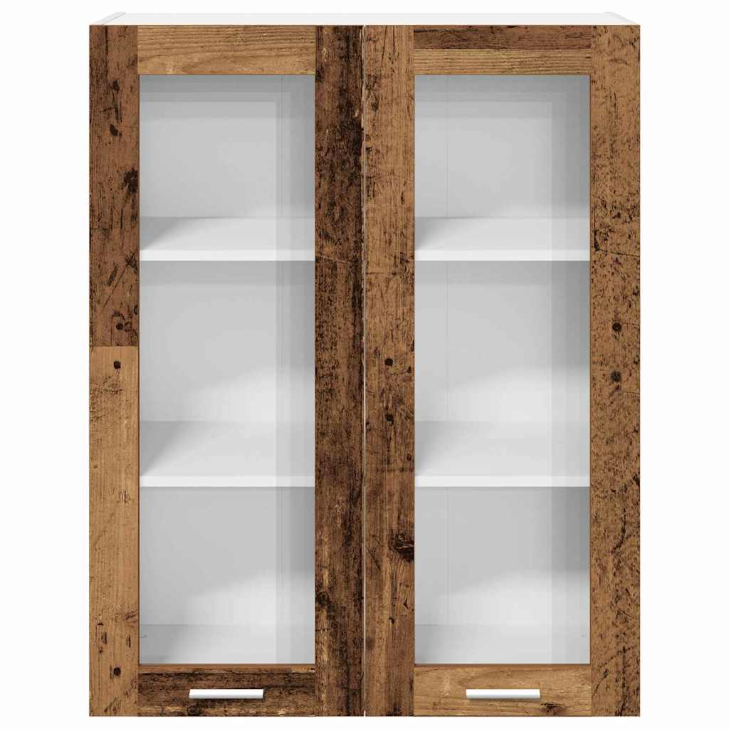 Hanging Cabinet Old Wood 80 x 31 x 100 cm Engineered Wood