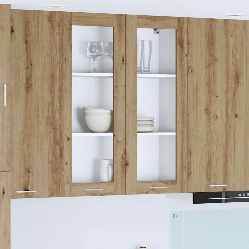 Hanging Cabinet Artisan Oak 80 x 31 x 100 cm Engineered Wood