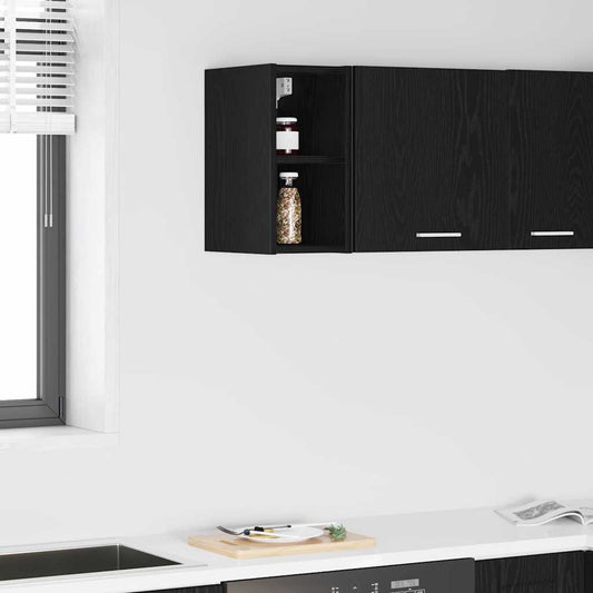 Hanging Cabinet Black Oak 20 x 29.5 x 40 cm Engineered Wood
