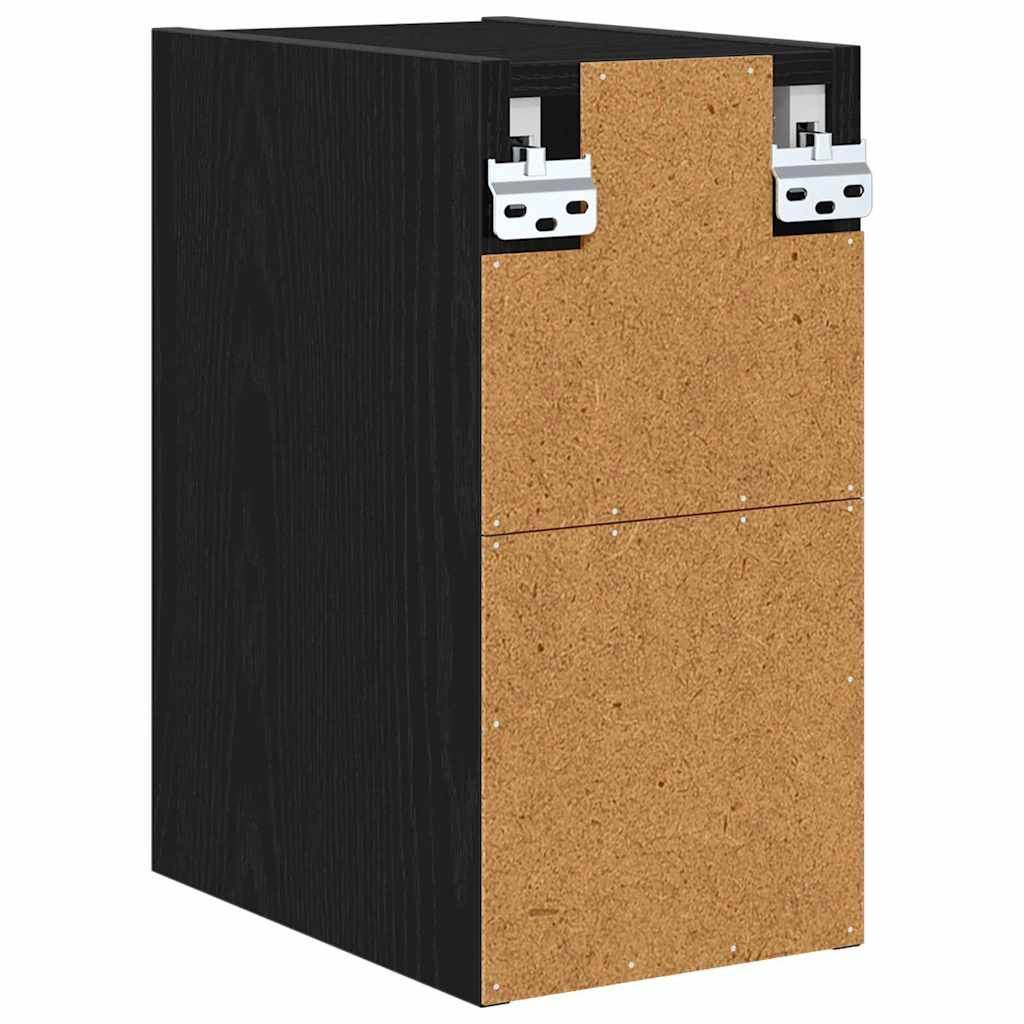 Hanging Cabinet Black Oak 20 x 29.5 x 40 cm Engineered Wood