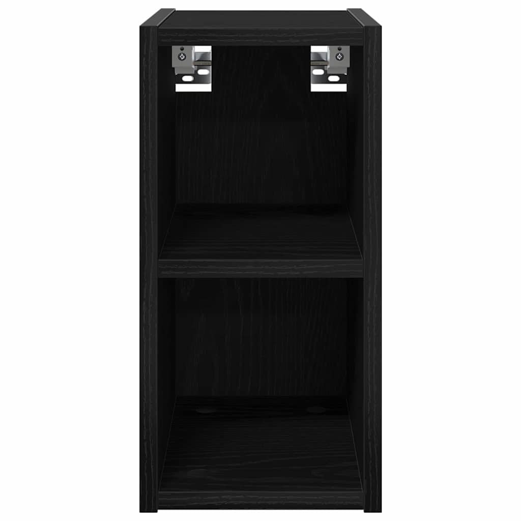 Hanging Cabinet Black Oak 20 x 29.5 x 40 cm Engineered Wood