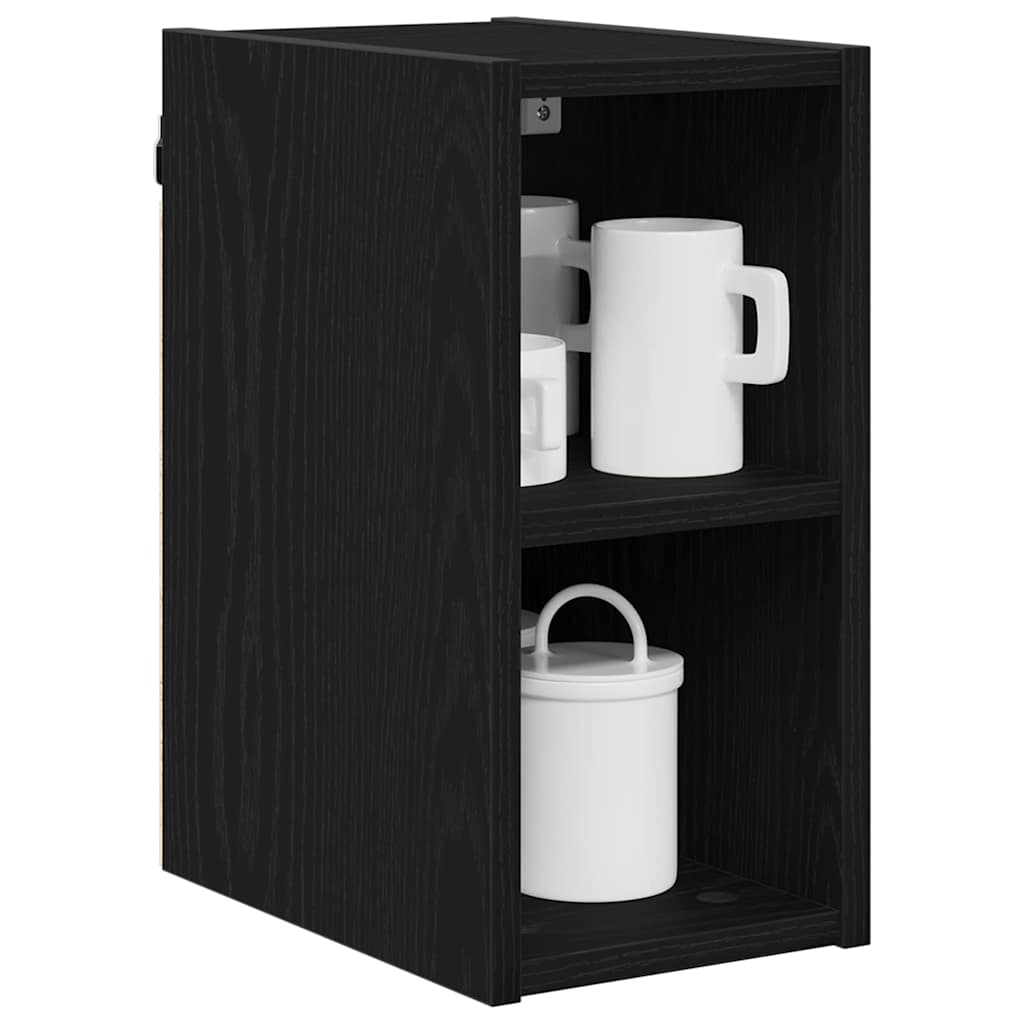 Hanging Cabinet Black Oak 20 x 29.5 x 40 cm Engineered Wood