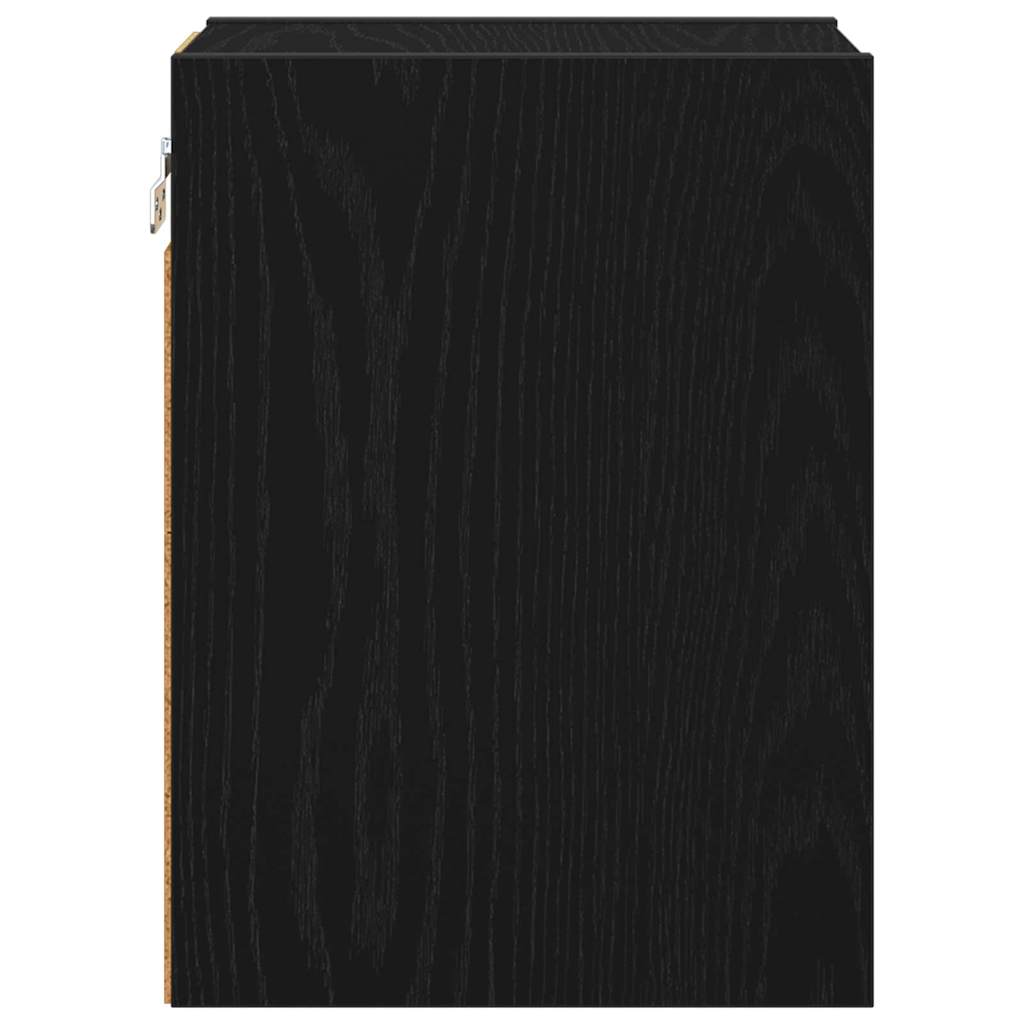 Hanging Cabinet Black Oak 20 x 29.5 x 40 cm Engineered Wood