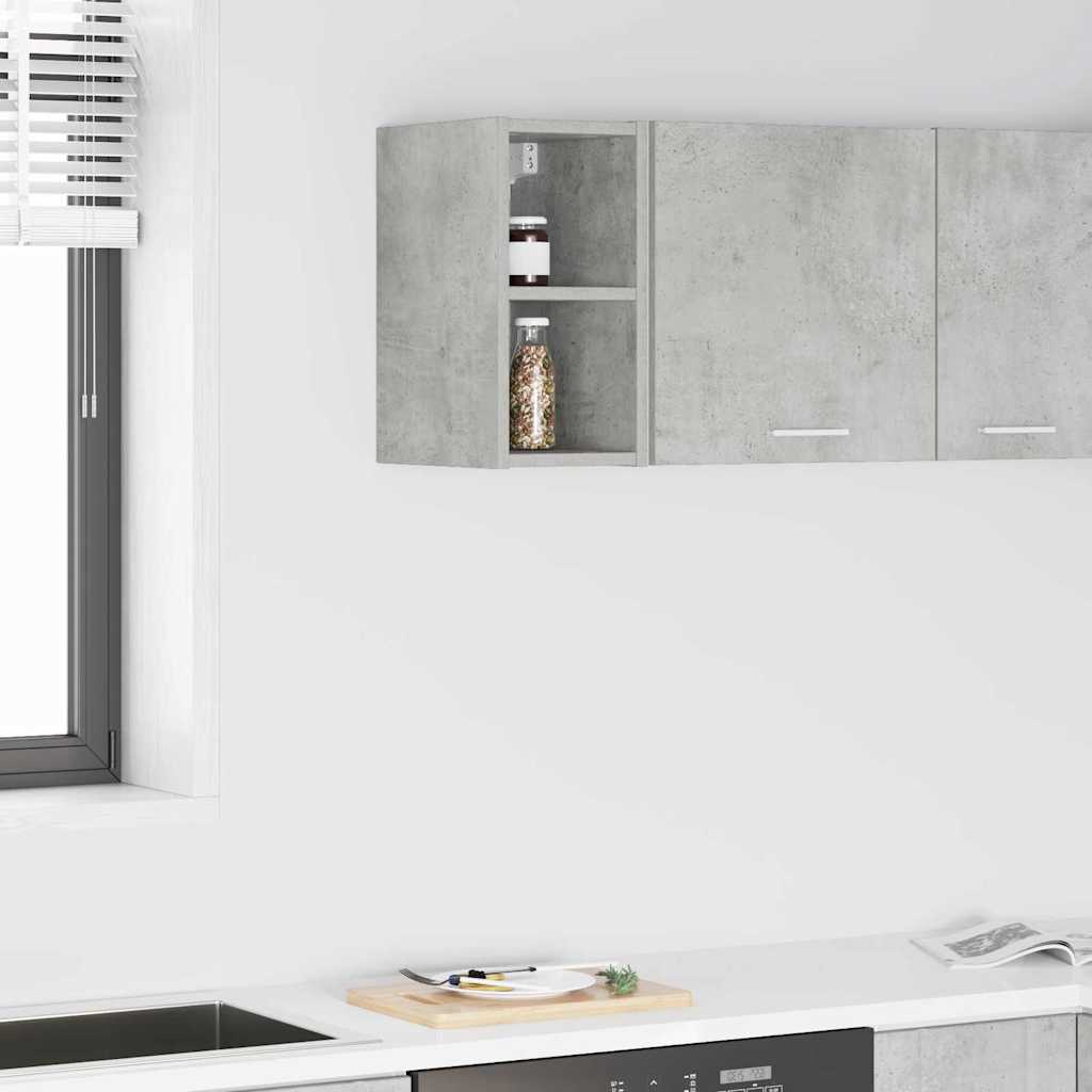 Hanging Cabinet Concrete Grey 20 x 29.5 x 40 cm Engineered Wood