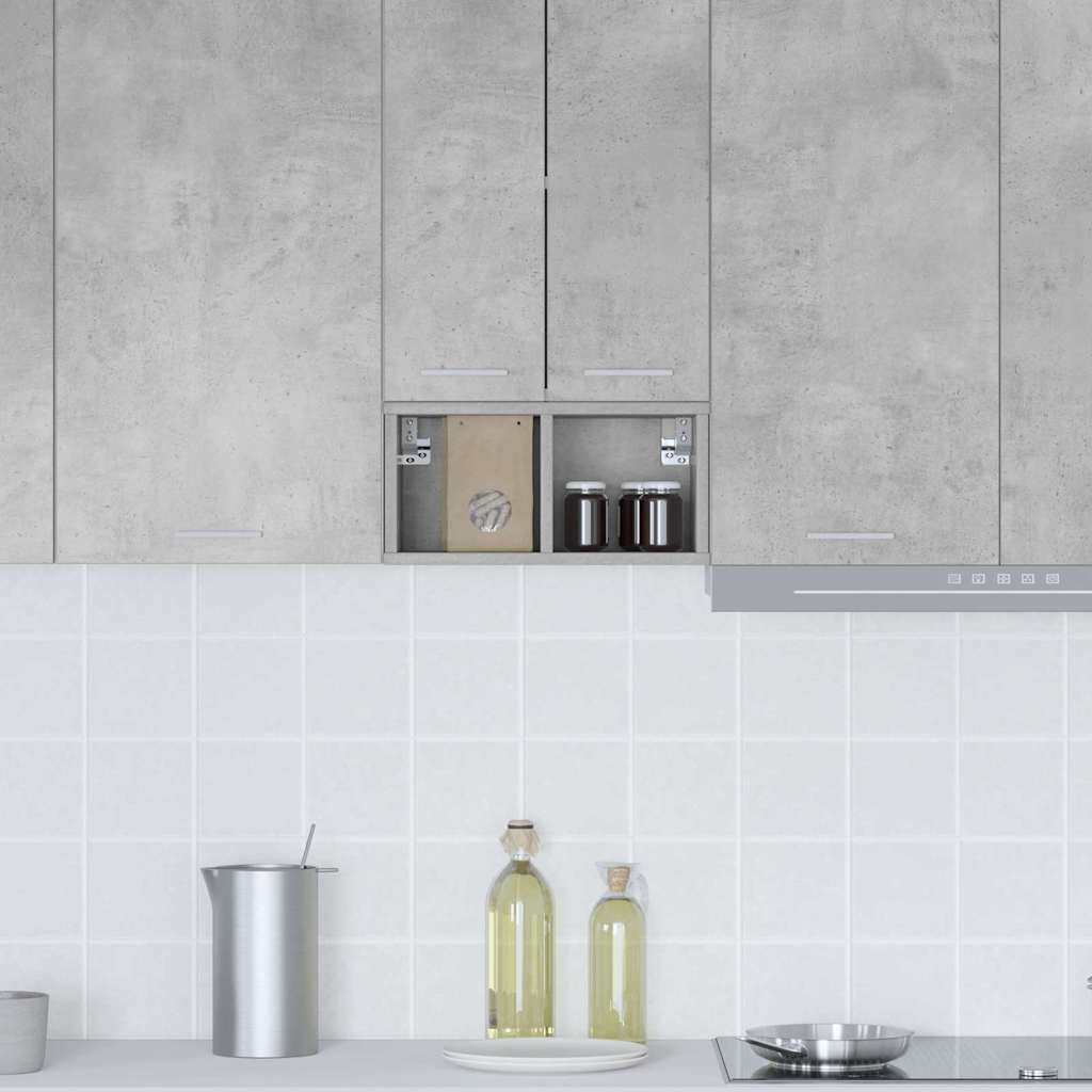 Hanging Cabinet Concrete Grey 20 x 29.5 x 40 cm Engineered Wood