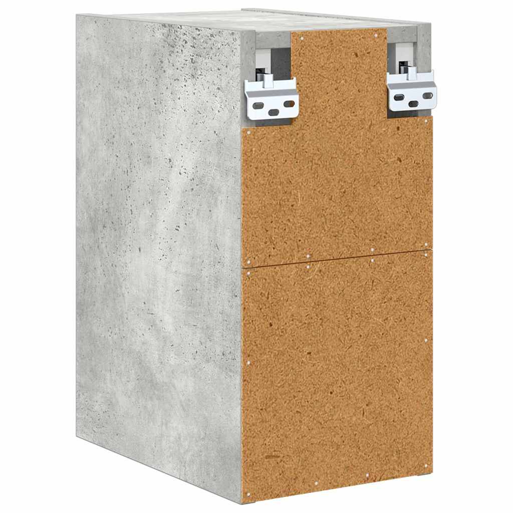 Hanging Cabinet Concrete Grey 20 x 29.5 x 40 cm Engineered Wood