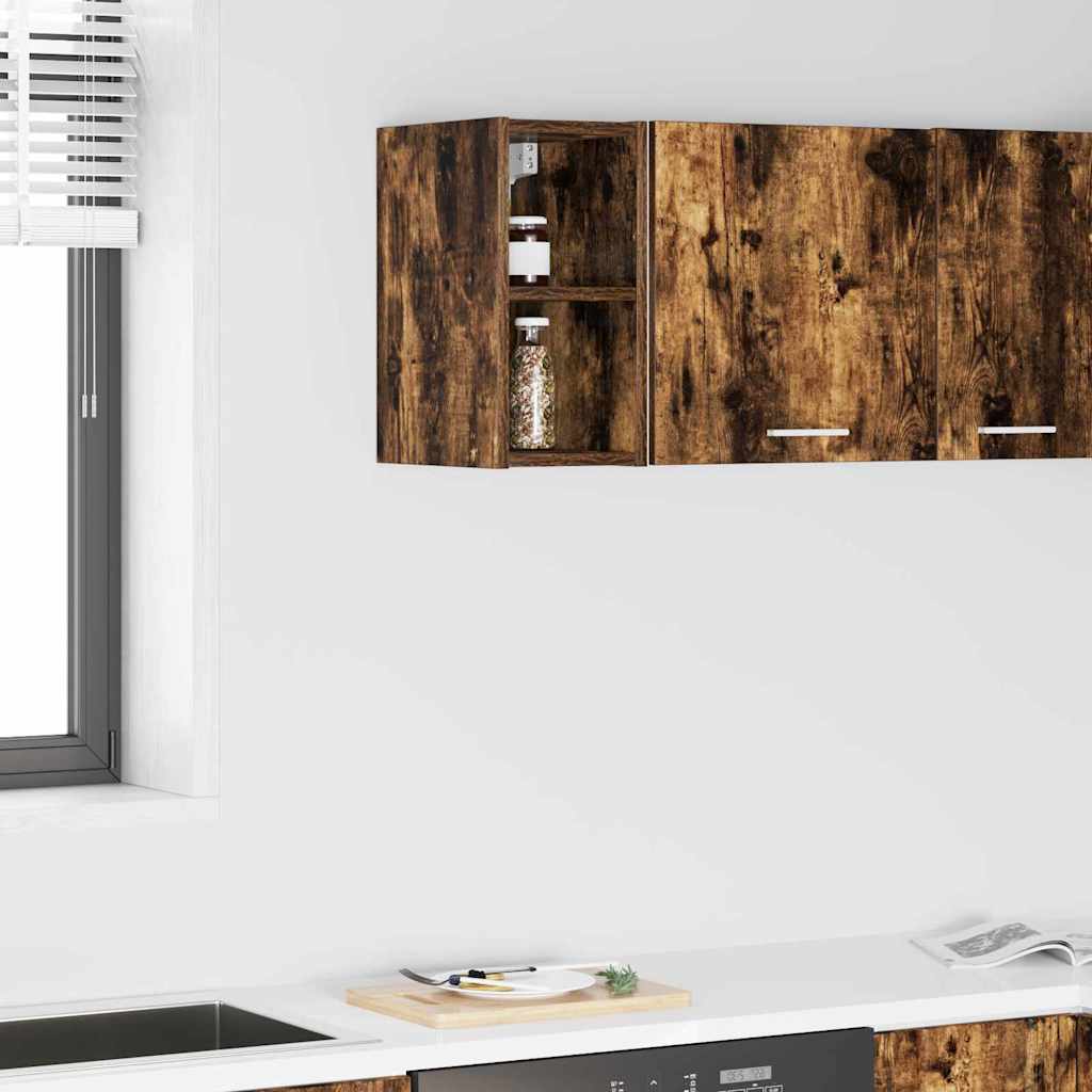 Hanging Cabinet Smoked Oak 20 x 29.5 x 40 cm Engineered Wood