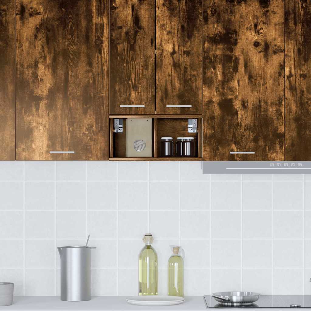 Hanging Cabinet Smoked Oak 20 x 29.5 x 40 cm Engineered Wood