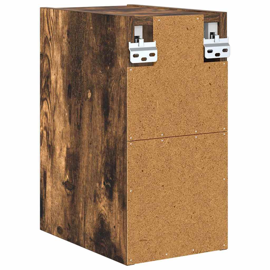 Hanging Cabinet Smoked Oak 20 x 29.5 x 40 cm Engineered Wood