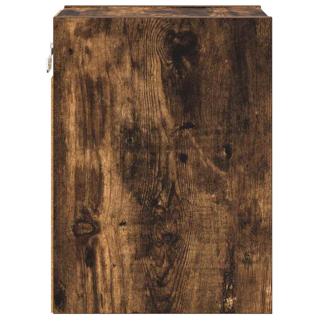 Hanging Cabinet Smoked Oak 20 x 29.5 x 40 cm Engineered Wood