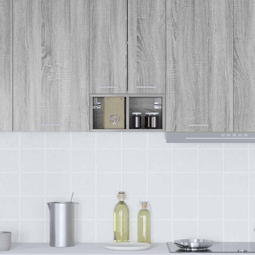 Hanging Cabinet Grey Sonoma 20 x 29.5 x 40 cm Engineered Wood