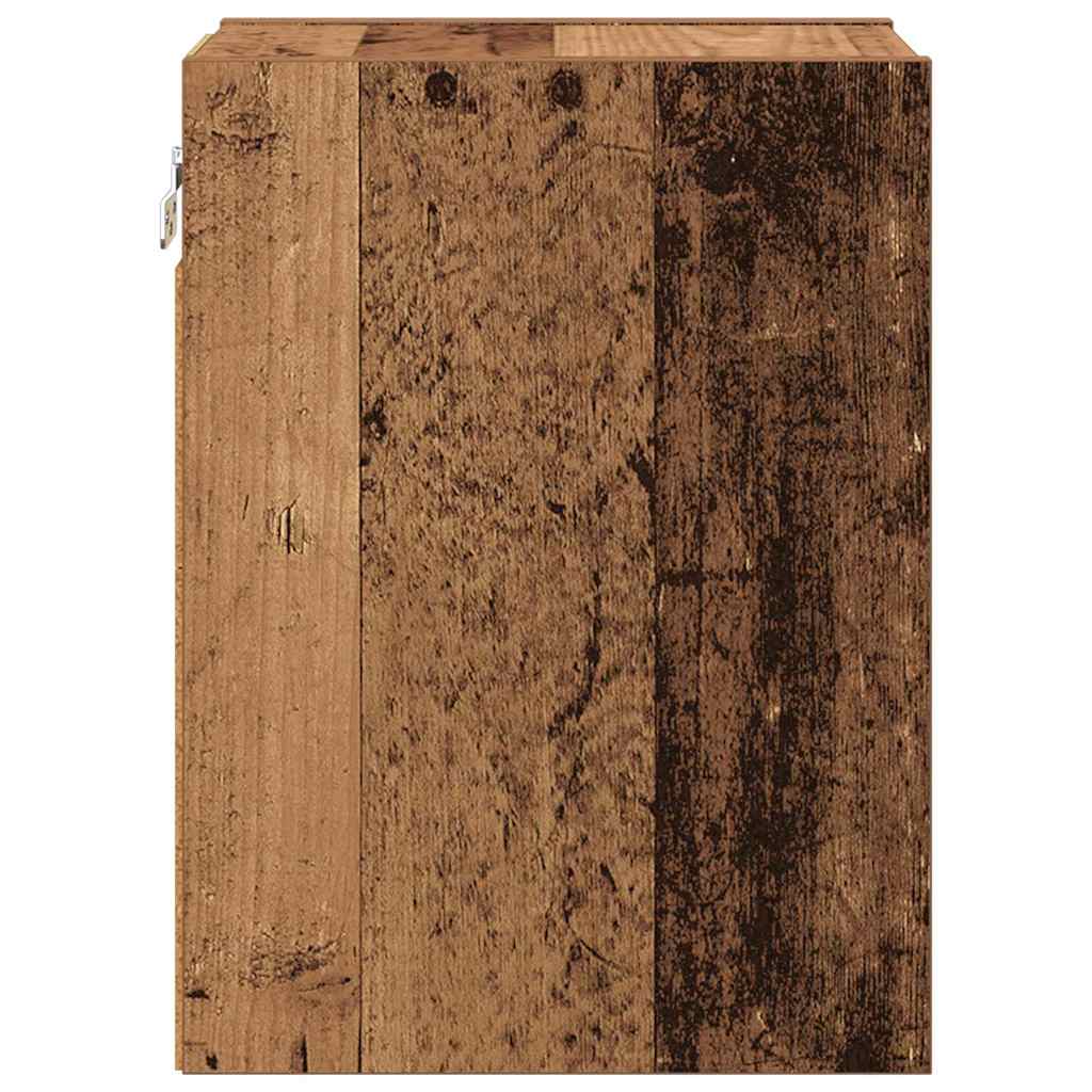 Hanging Cabinet Old Wood 20 x 29.5 x 40 cm Engineered Wood