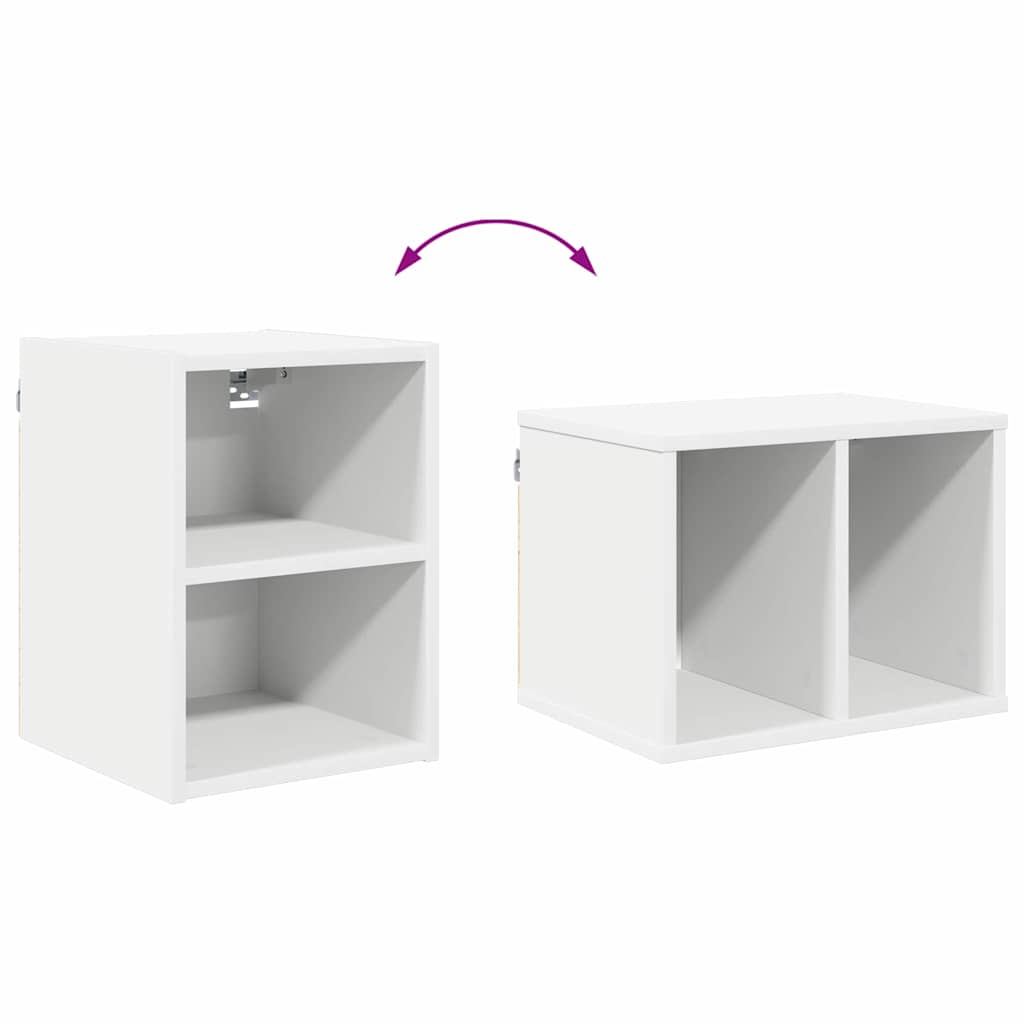 Hanging Cabinet White 30 x 29.5 x 40 cm Engineered Wood