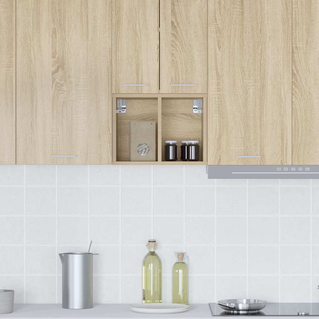 Hanging Cabinet Sonoma Oak 30 x 29.5 x 40 cm Engineered Wood