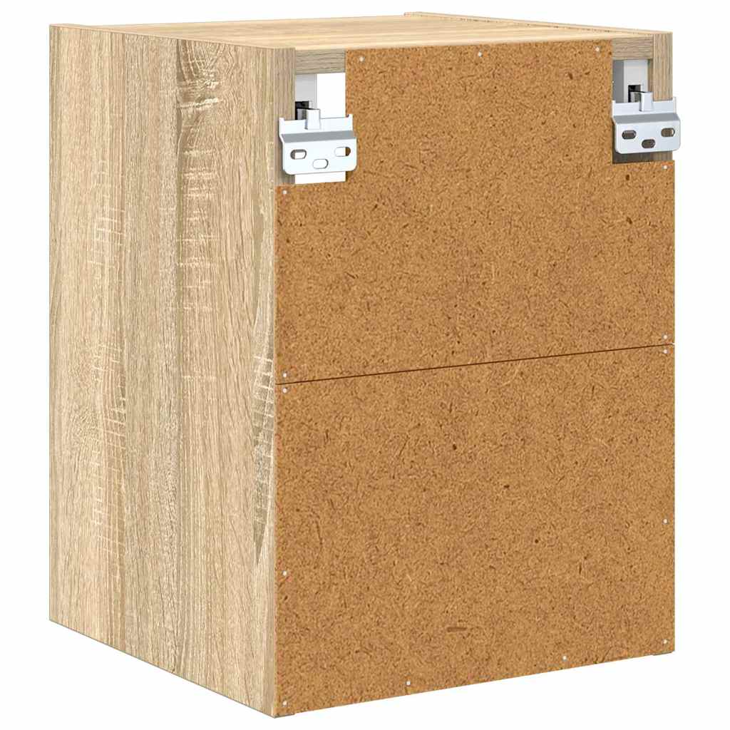 Hanging Cabinet Sonoma Oak 30 x 29.5 x 40 cm Engineered Wood