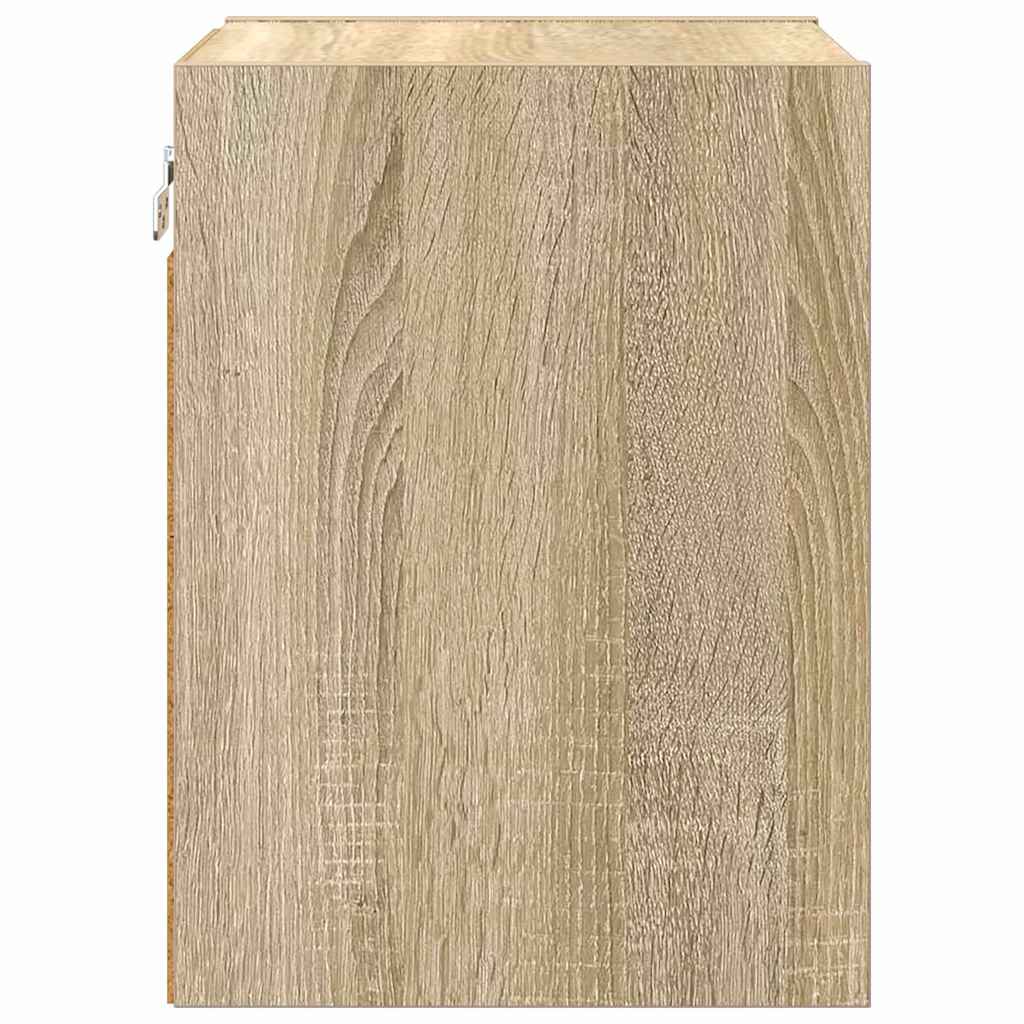Hanging Cabinet Sonoma Oak 30 x 29.5 x 40 cm Engineered Wood