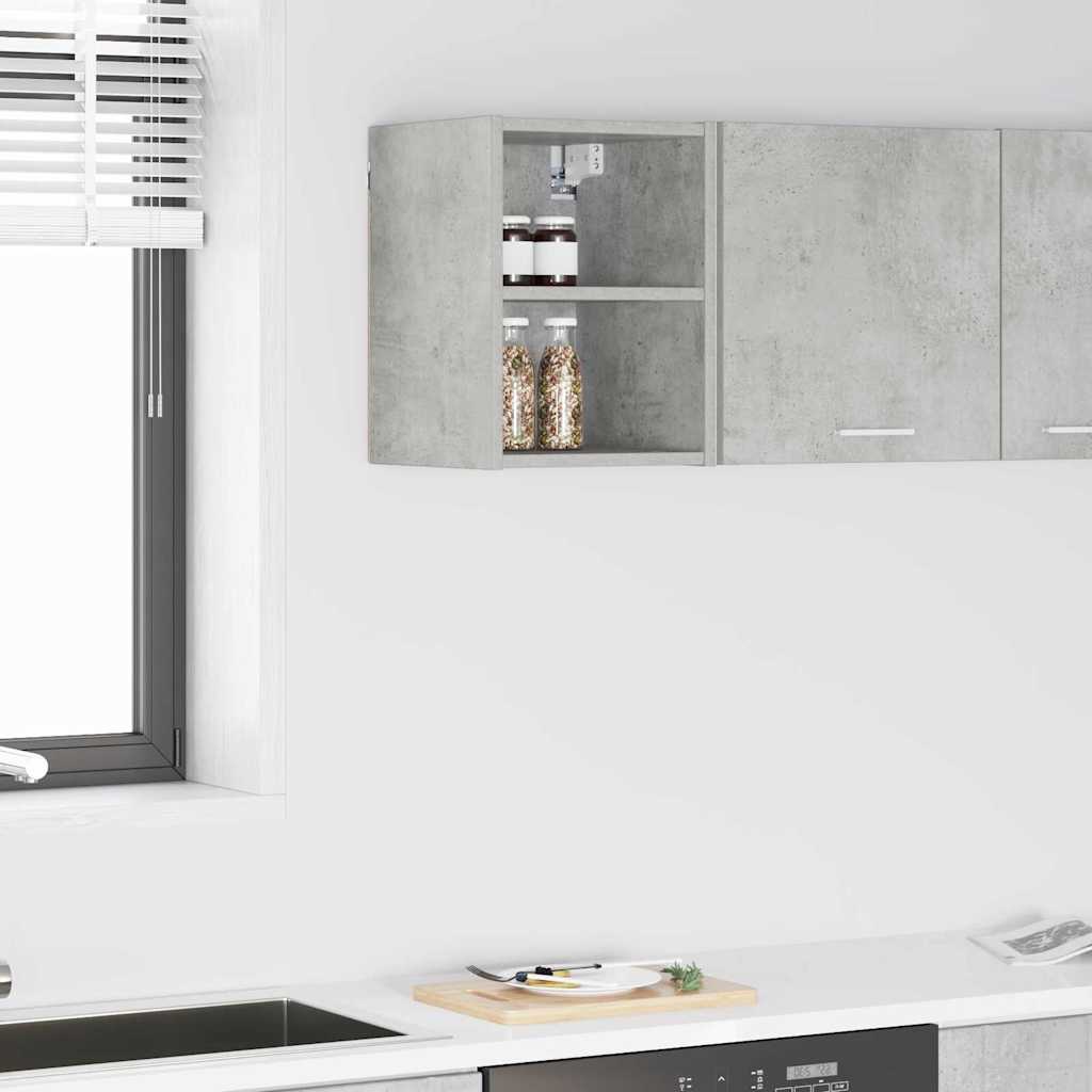 Hanging Cabinet Concrete Grey 30 x 29.5 x 40 cm Engineered Wood