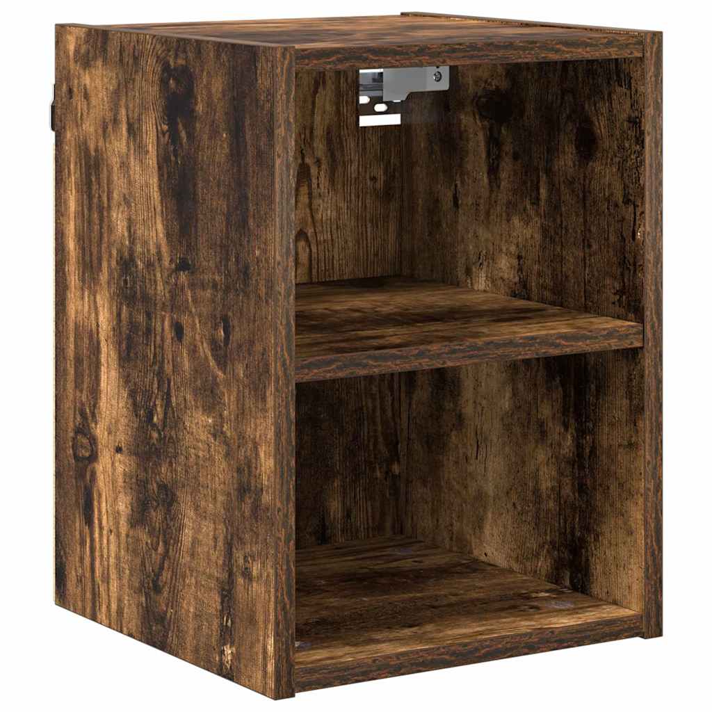 Hanging Cabinet Smoked Oak 30 x 29.5 x 40 cm Engineered Wood