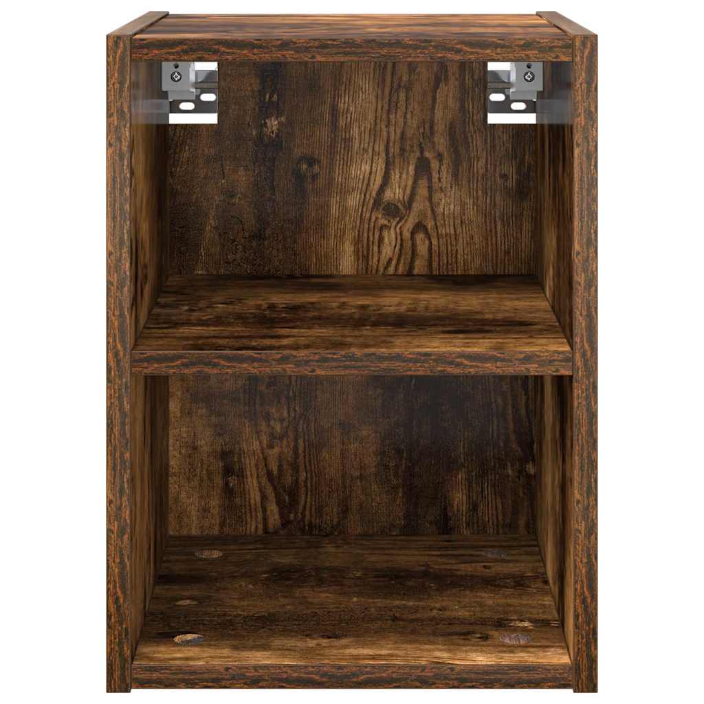 Hanging Cabinet Smoked Oak 30 x 29.5 x 40 cm Engineered Wood