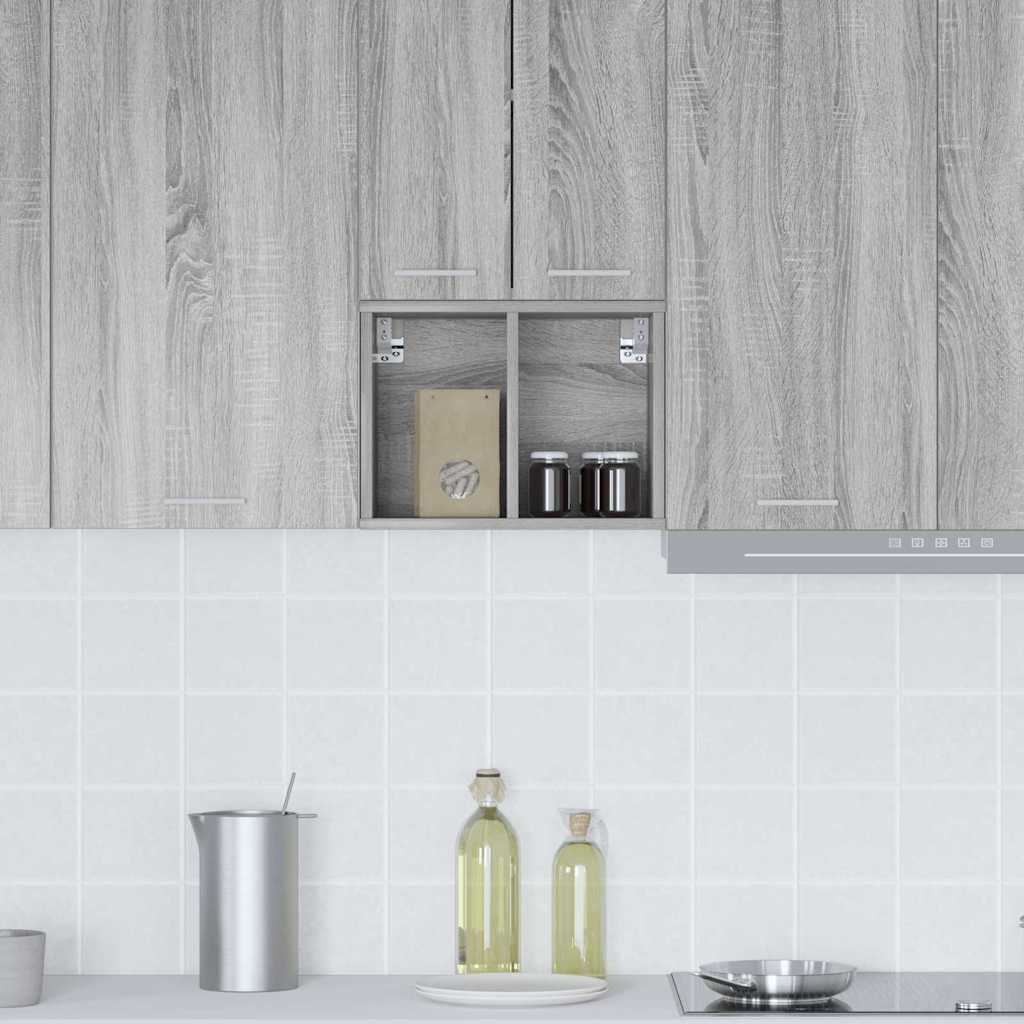 Hanging Cabinet Grey Sonoma 30 x 29.5 x 40 cm Engineered Wood