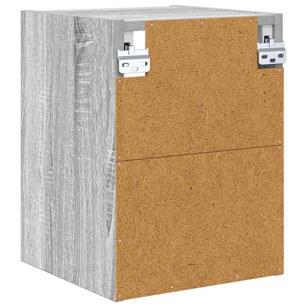 Hanging Cabinet Grey Sonoma 30 x 29.5 x 40 cm Engineered Wood