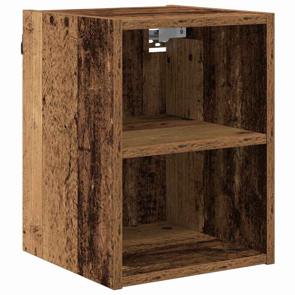 Hanging Cabinet Old Wood 30 x 29.5 x 40 cm Engineered Wood