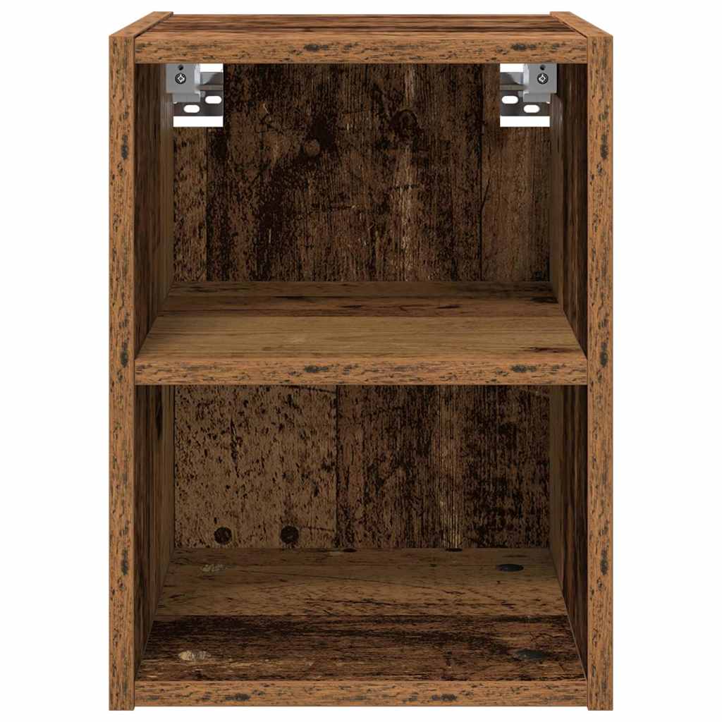 Hanging Cabinet Old Wood 30 x 29.5 x 40 cm Engineered Wood