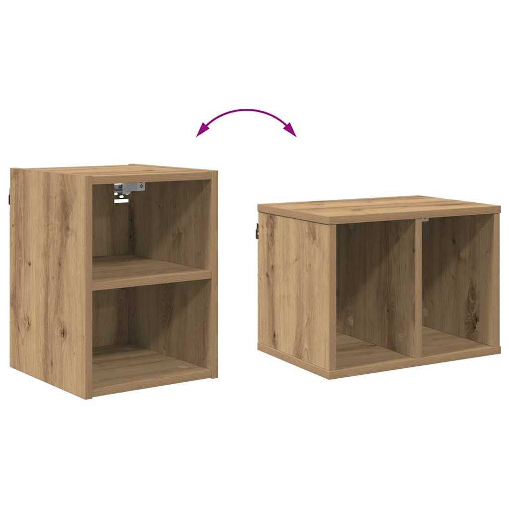 Hanging Cabinet Artisan Oak 30 x 29.5 x 40 cm Engineered Wood