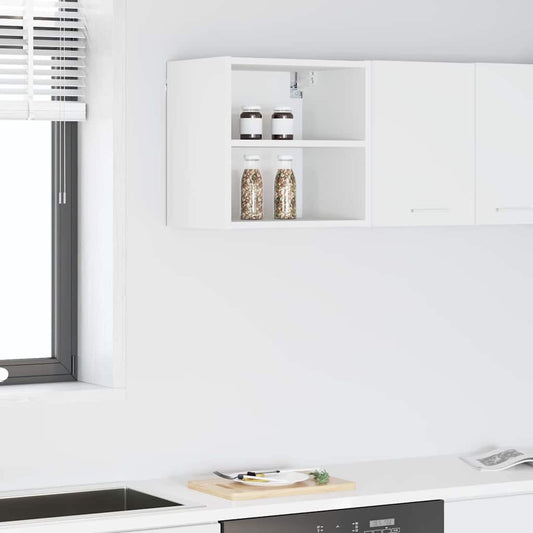 Hanging Cabinet White 40 x 29.5 x 40 cm Engineered Wood