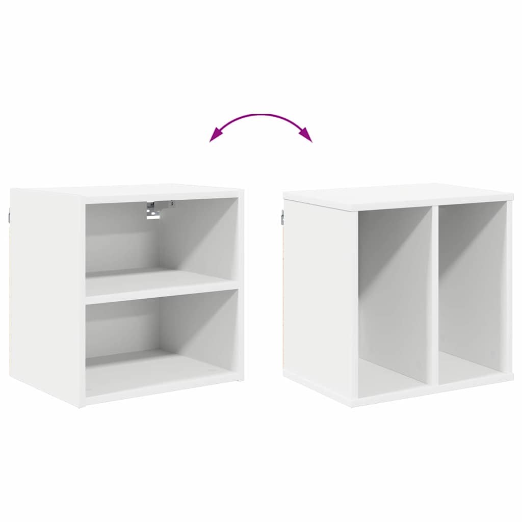 Hanging Cabinet White 40 x 29.5 x 40 cm Engineered Wood