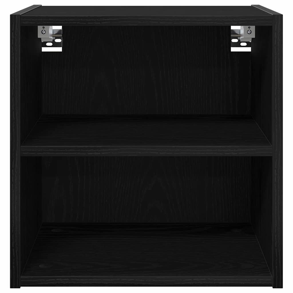 Hanging Cabinet Black Oak 40 x 29.5 x 40 cm Engineered Wood