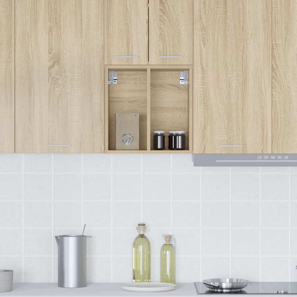 Hanging Cabinet Sonoma Oak 40 x 29.5 x 40 cm Engineered Wood