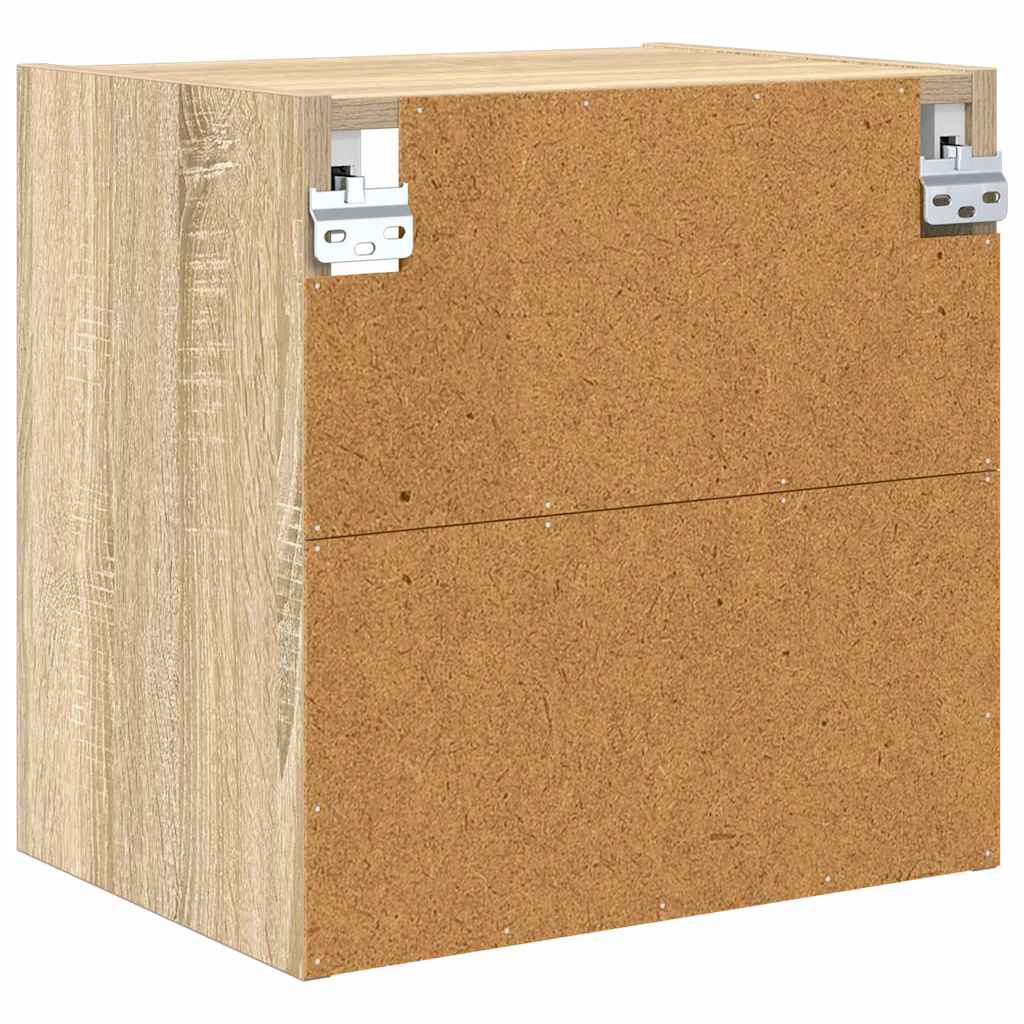Hanging Cabinet Sonoma Oak 40 x 29.5 x 40 cm Engineered Wood