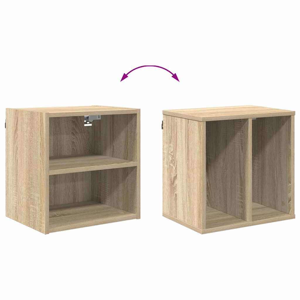Hanging Cabinet Sonoma Oak 40 x 29.5 x 40 cm Engineered Wood
