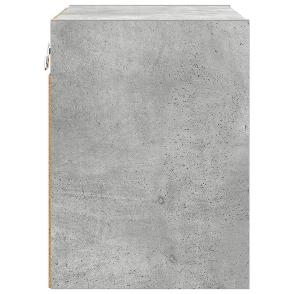 Hanging Cabinet Concrete Grey 40 x 29.5 x 40 cm Engineered Wood