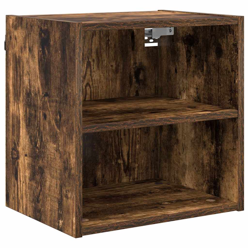 Hanging Cabinet Smoked Oak 40 x 29.5 x 40 cm Engineered Wood