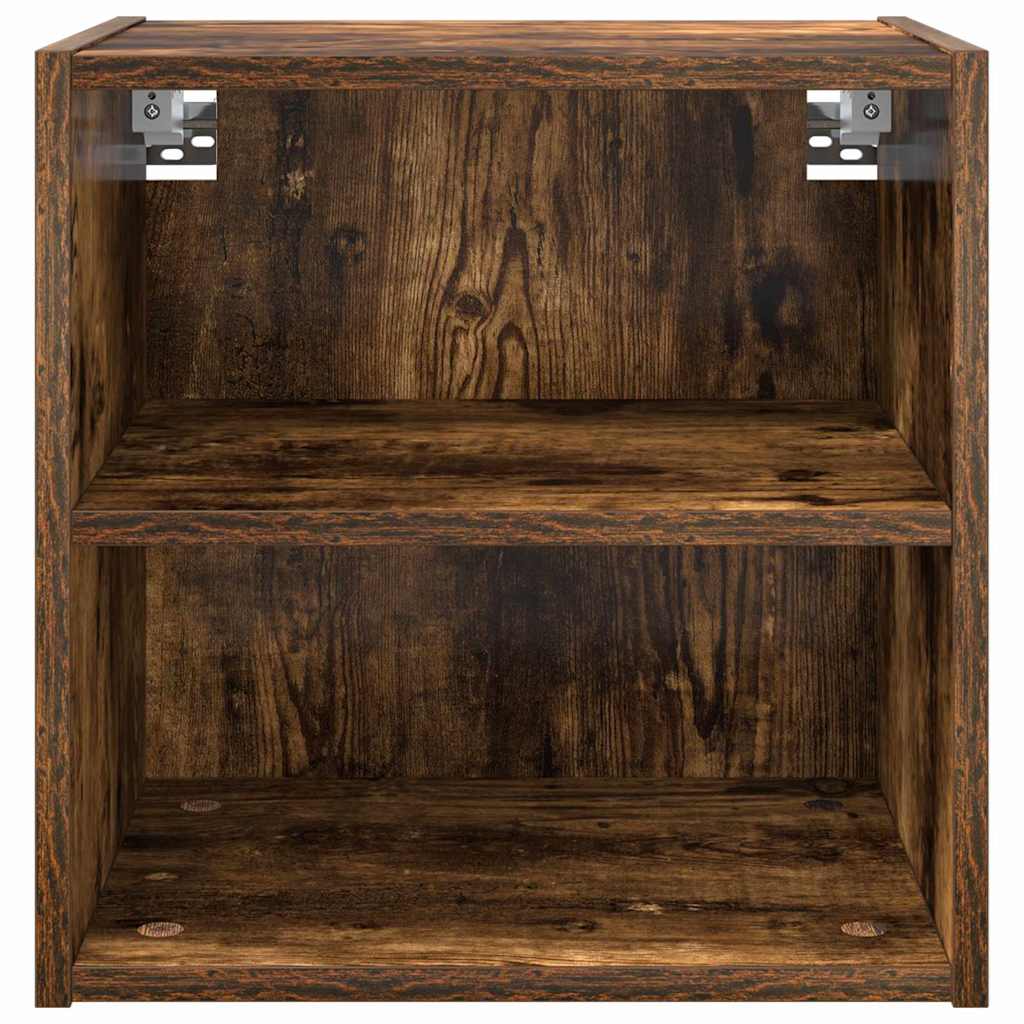 Hanging Cabinet Smoked Oak 40 x 29.5 x 40 cm Engineered Wood