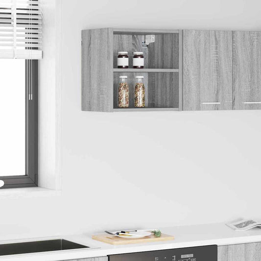 Hanging Cabinet Grey Sonoma 40 x 29.5 x 40 cm Engineered Wood