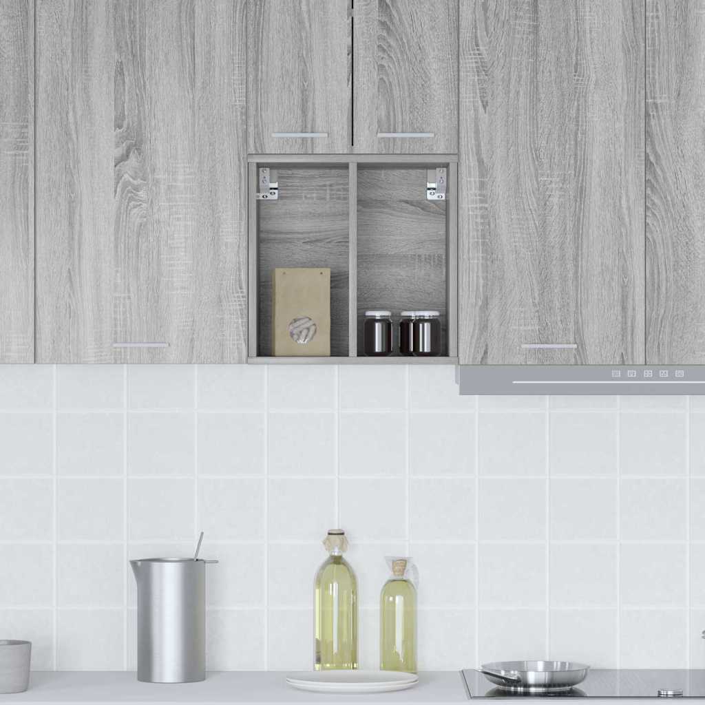 Hanging Cabinet Grey Sonoma 40 x 29.5 x 40 cm Engineered Wood