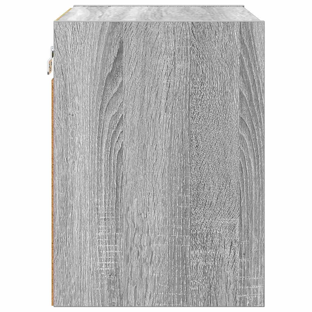 Hanging Cabinet Grey Sonoma 40 x 29.5 x 40 cm Engineered Wood