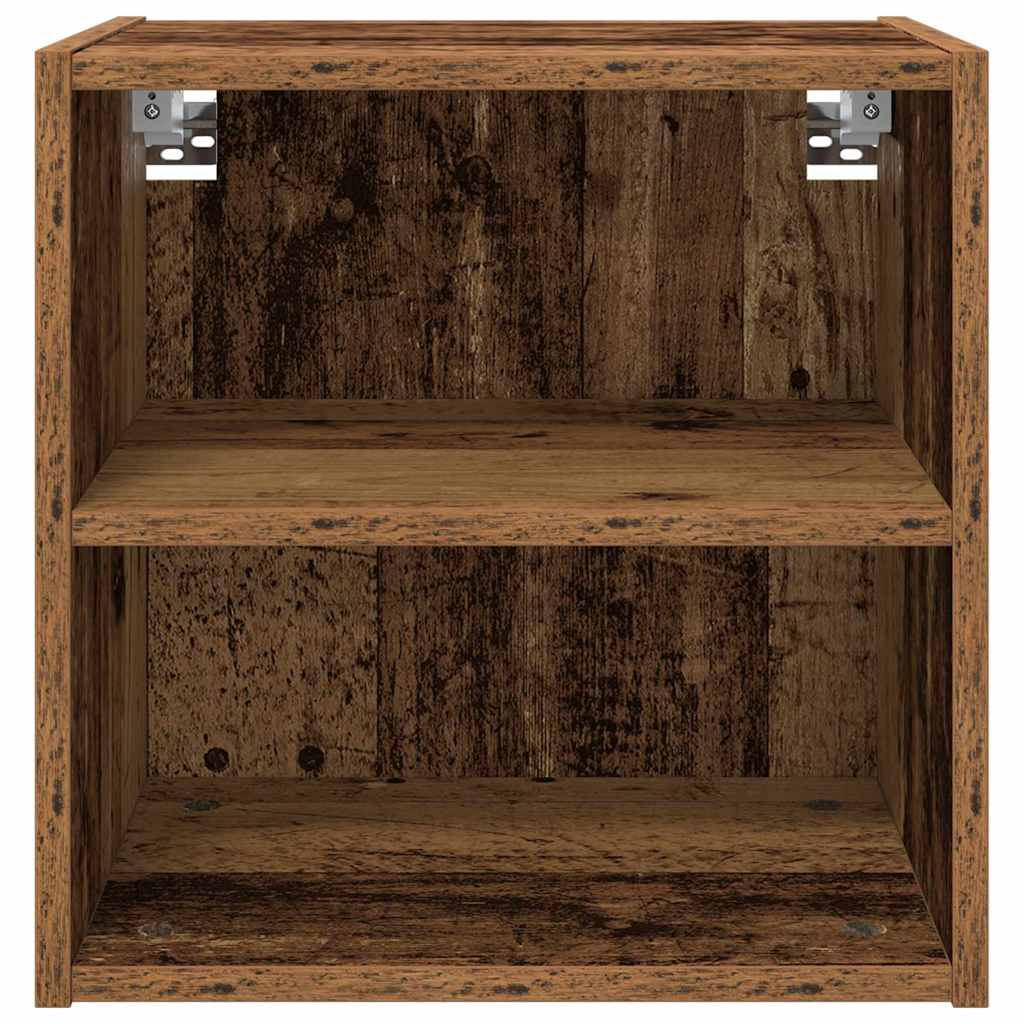Hanging Cabinet Old Wood 40 x 29.5 x 40 cm Engineered Wood