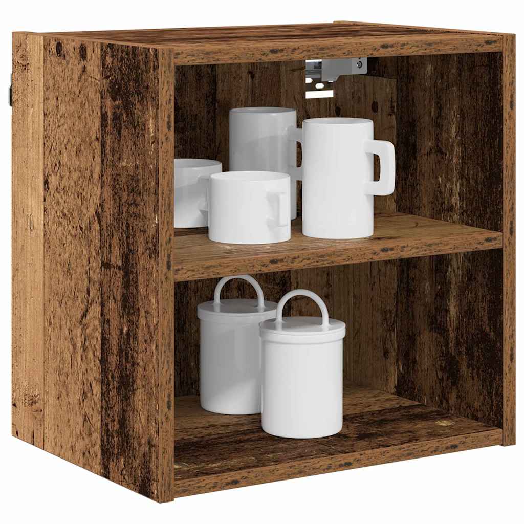 Hanging Cabinet Old Wood 40 x 29.5 x 40 cm Engineered Wood