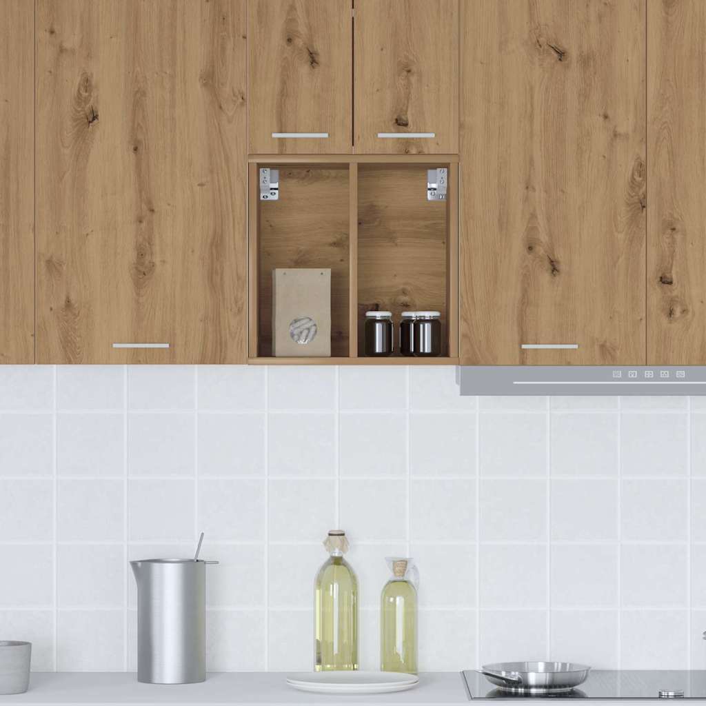 Hanging Cabinet Artisan Oak 40 x 29.5 x 40 cm Engineered Wood