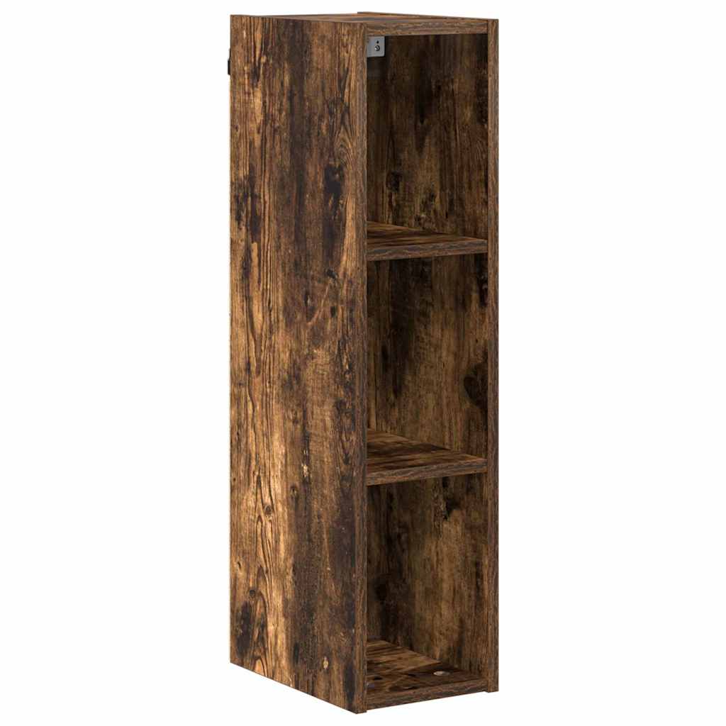 Hanging Cabinet Smoked Oak 20 x 29.5 x 80 cm Engineered Wood