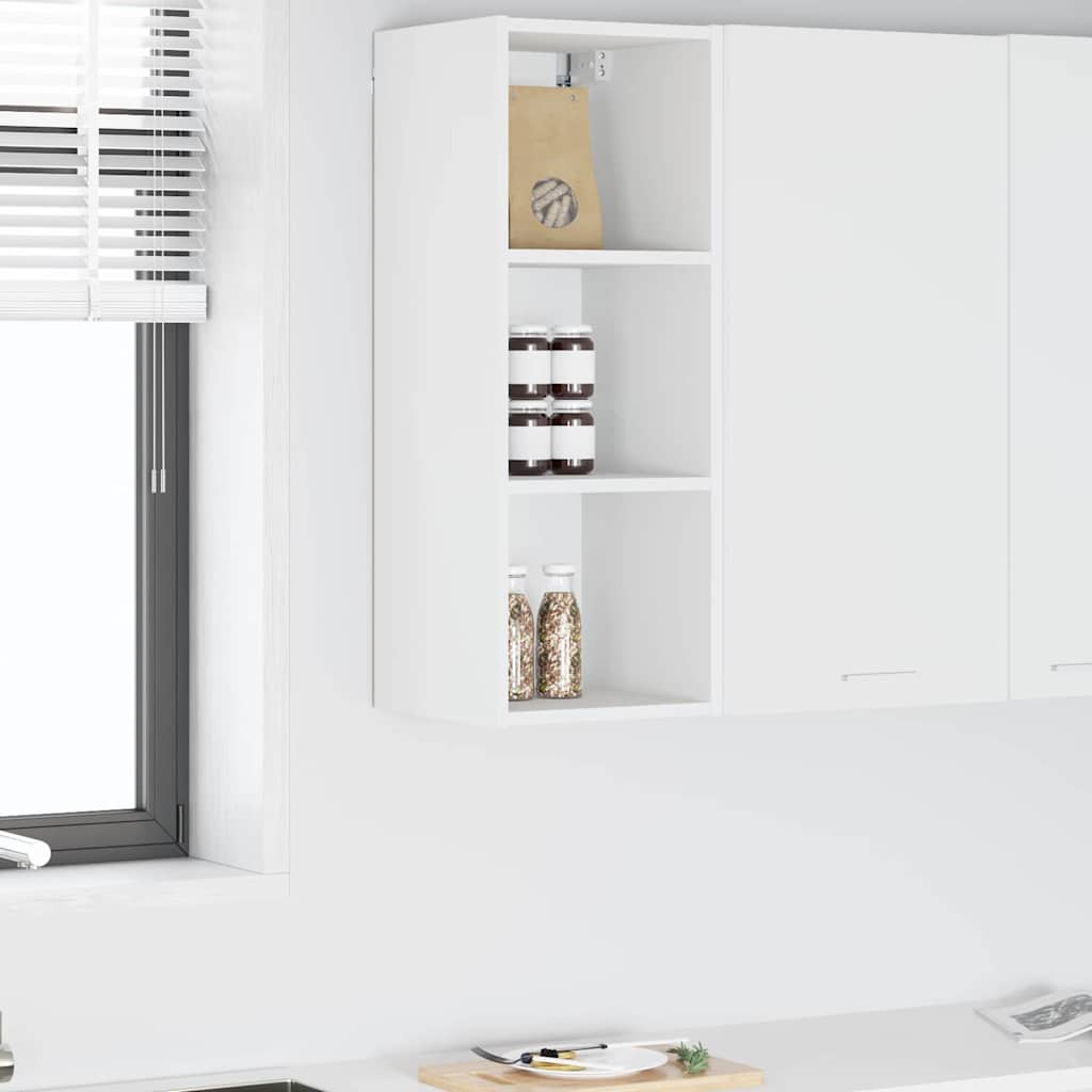Hanging Cabinet White 30 x 29.5 x 80 cm Engineered Wood