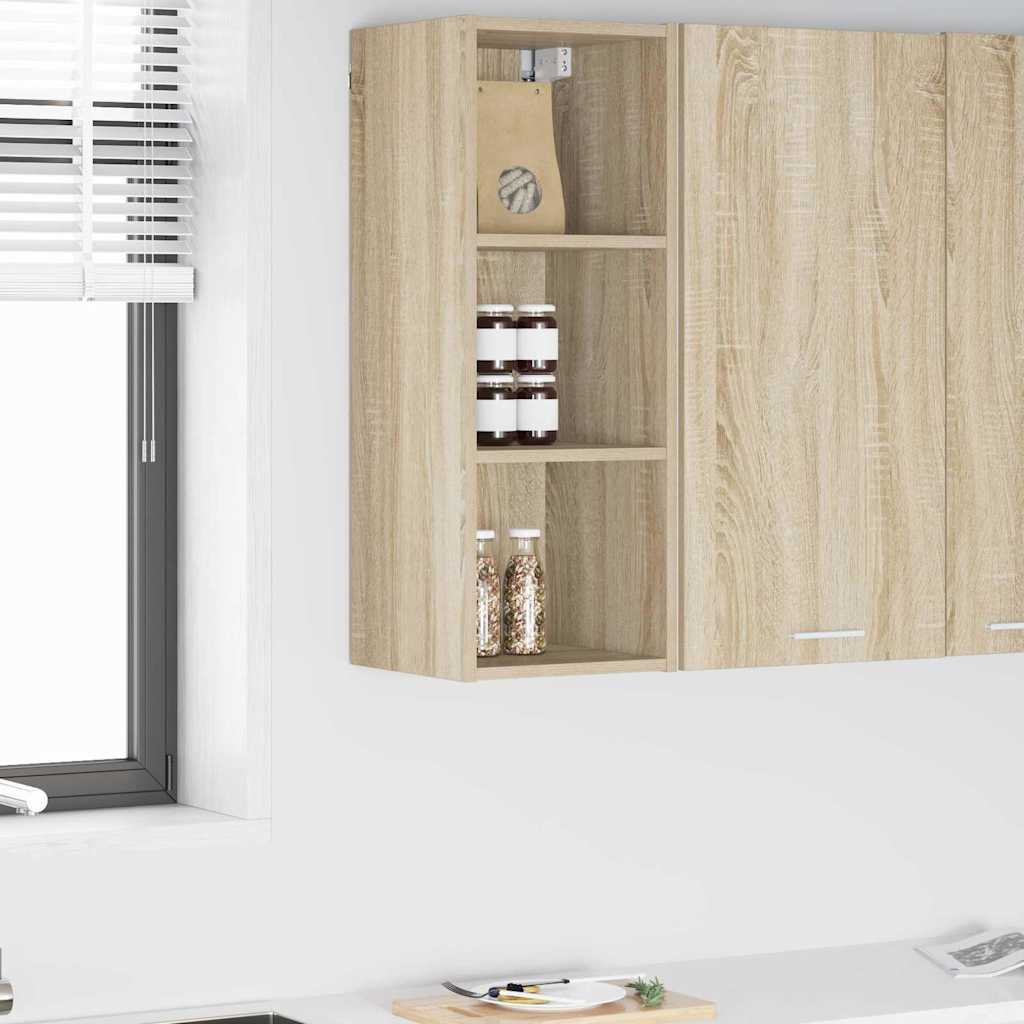 Hanging Cabinet Sonoma Oak 30 x 29.5 x 80 cm Engineered Wood